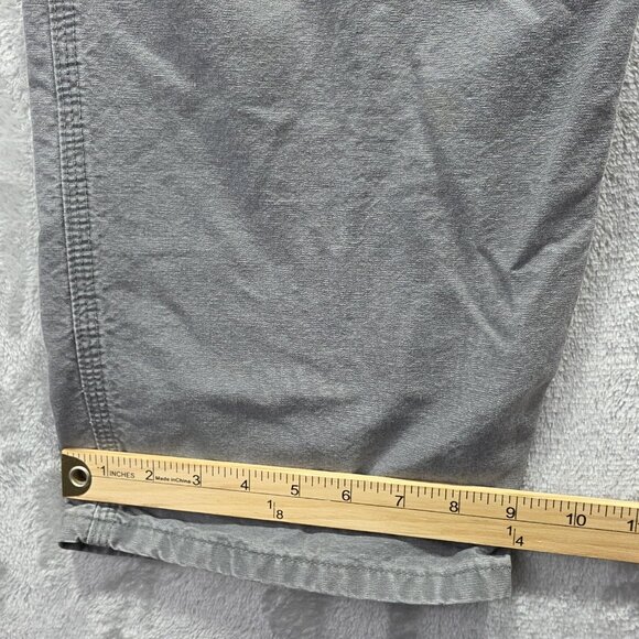 Carhartt Pants Mens 36x30 Gray Carpenter Utility Workwear Straight Leg Twill - Picture 7 of 8